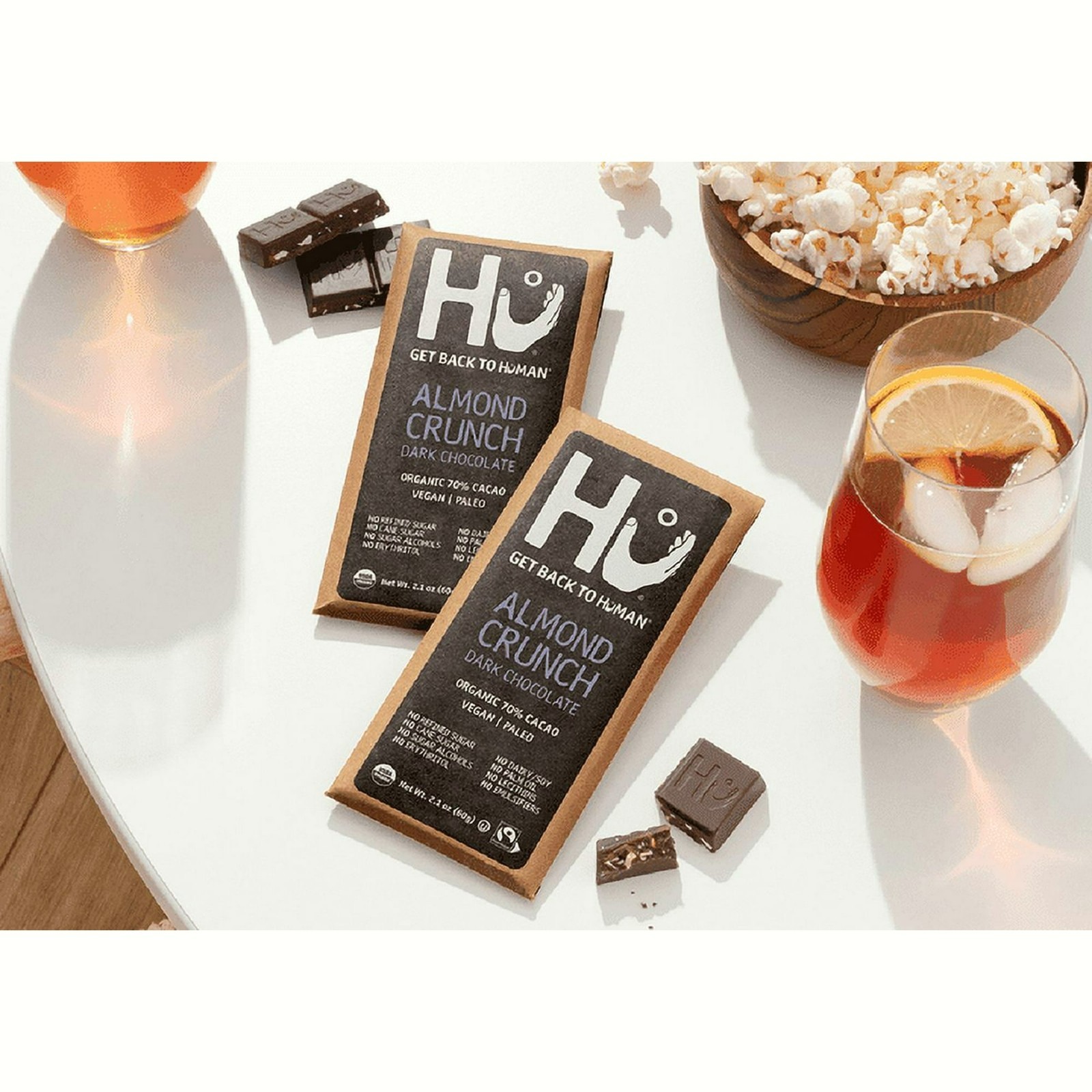 HU Dark Chocolate Bars Variety Pack 8 Count Vegan Paleo Gluten Free Snack