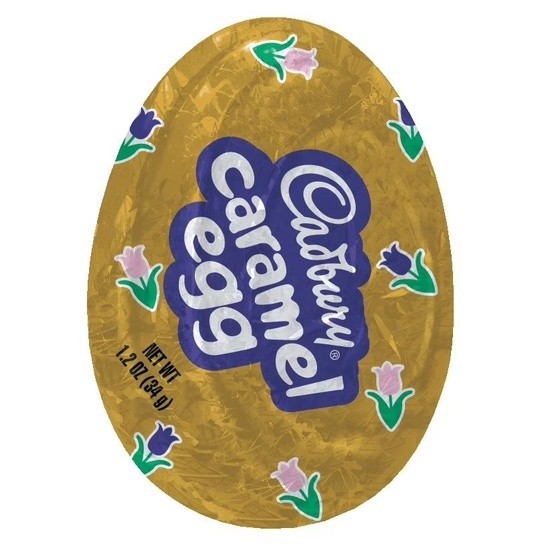 Cadbury Caramel Eggs Easter Basket Candy Milk Chocolate Treats 4.8 Oz Pack