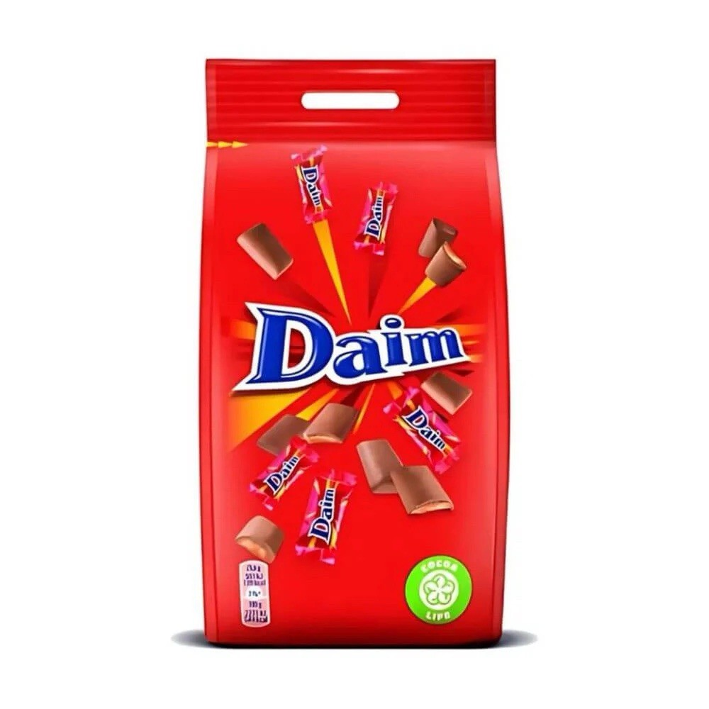 Marabou Daim Mini Toffee Chocolate Original Sweden Drops Candy 200g / 7oz New