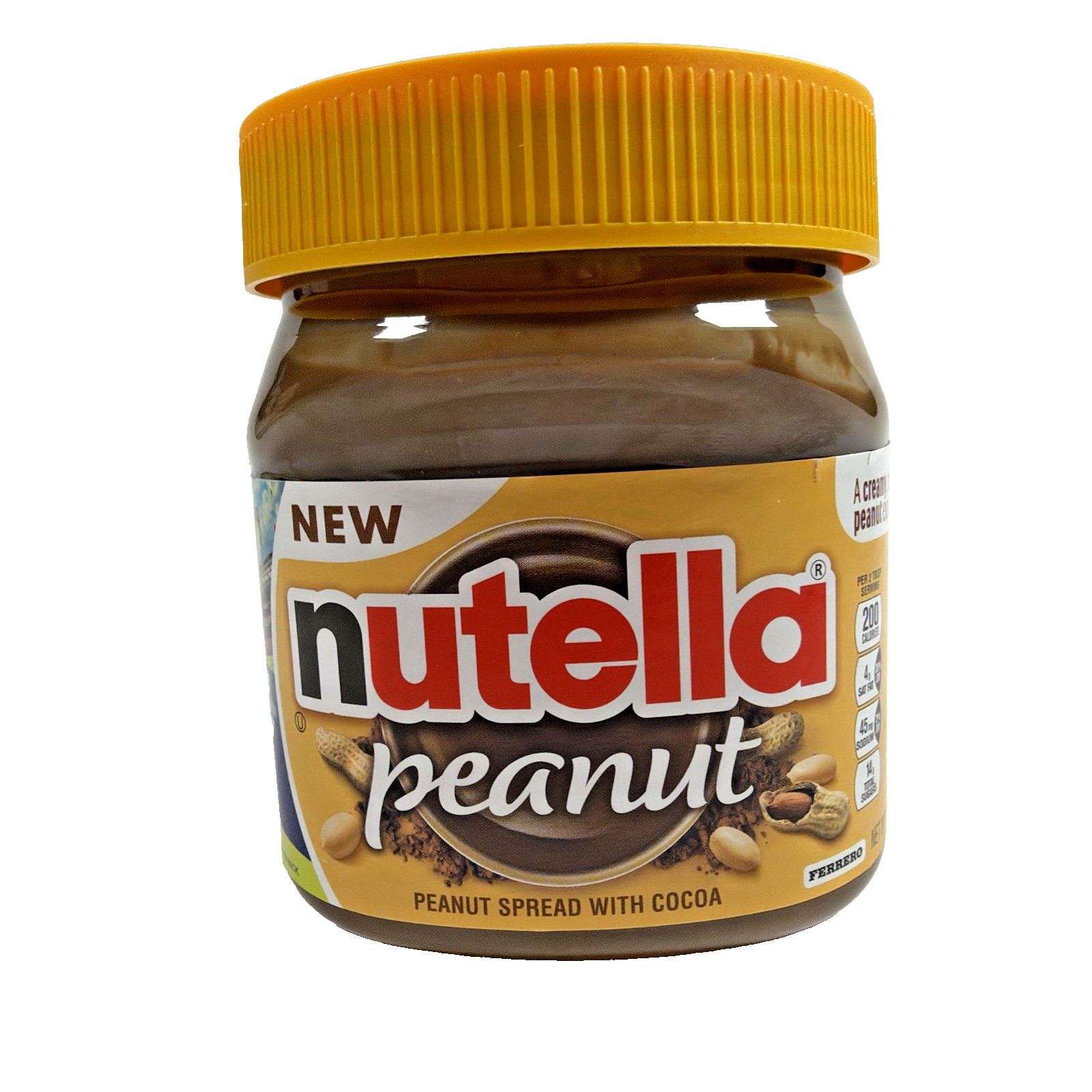 Nutella Peanut Spread With Cocoa, 13 oz, Newly Launched