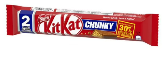 Kit Kat Canada Chunky King Size Chocolate Bar, 85g (4 Pack)