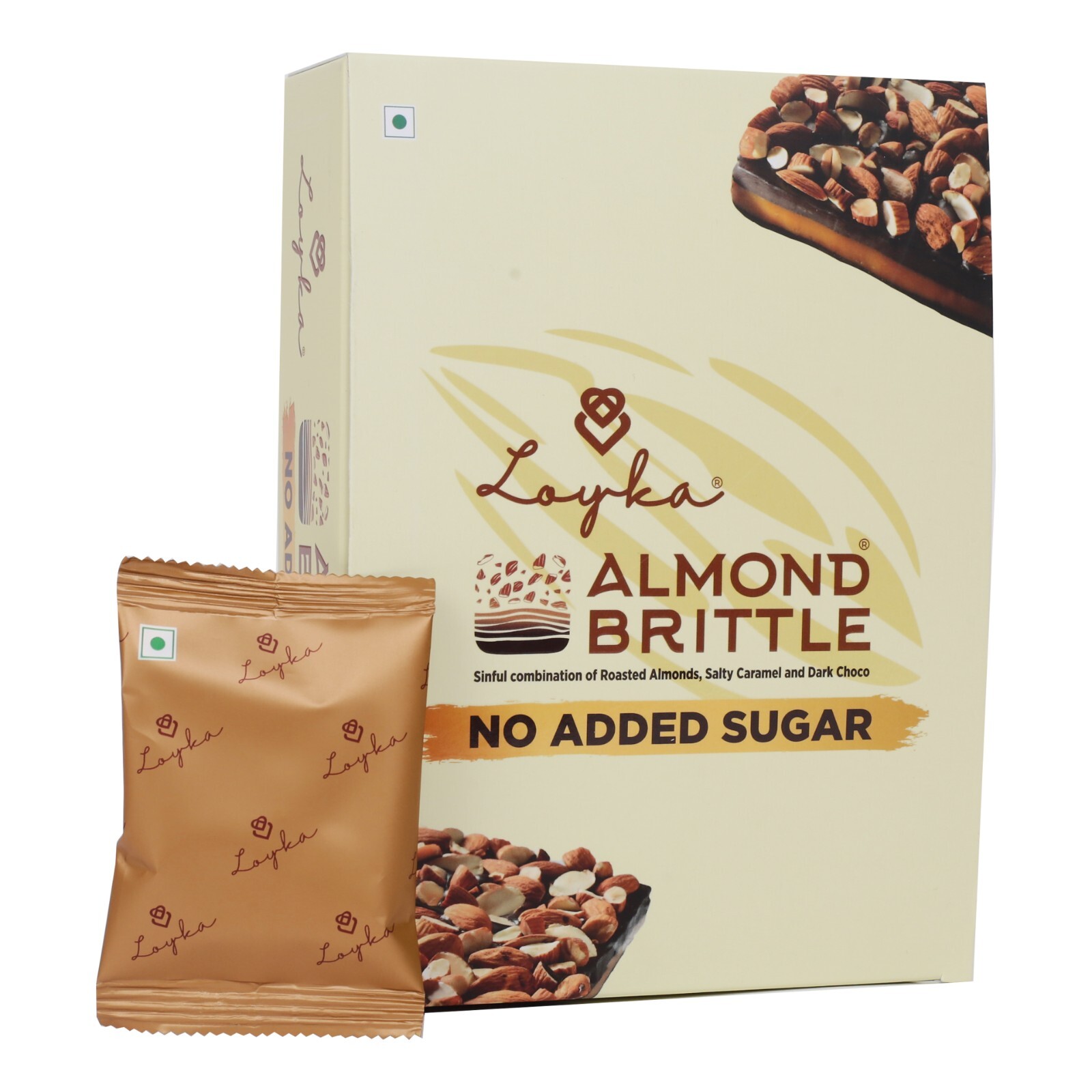 Loyka Almond brittle NO SUGAR ADDED