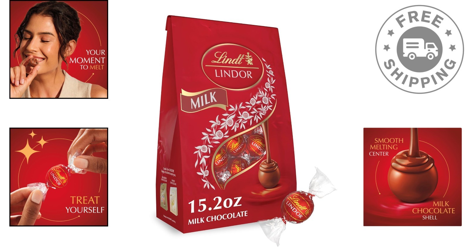 Gourmet Milk Chocolate Truffles in 15.2 oz. Bag – Crafted by Master Chocolatiers