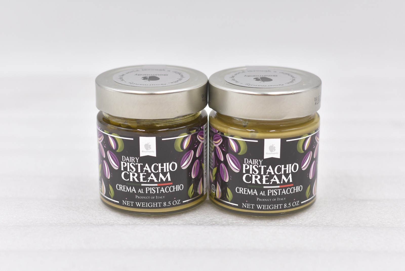 Lot of 2 Gourmanity Dairy Pistachio Cream 8.5oz