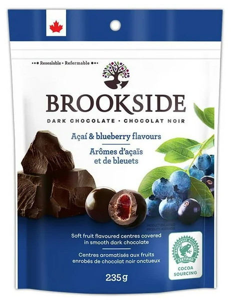 Brookside Dark Chocolate, Acai and Blueberry Flavor, 235g