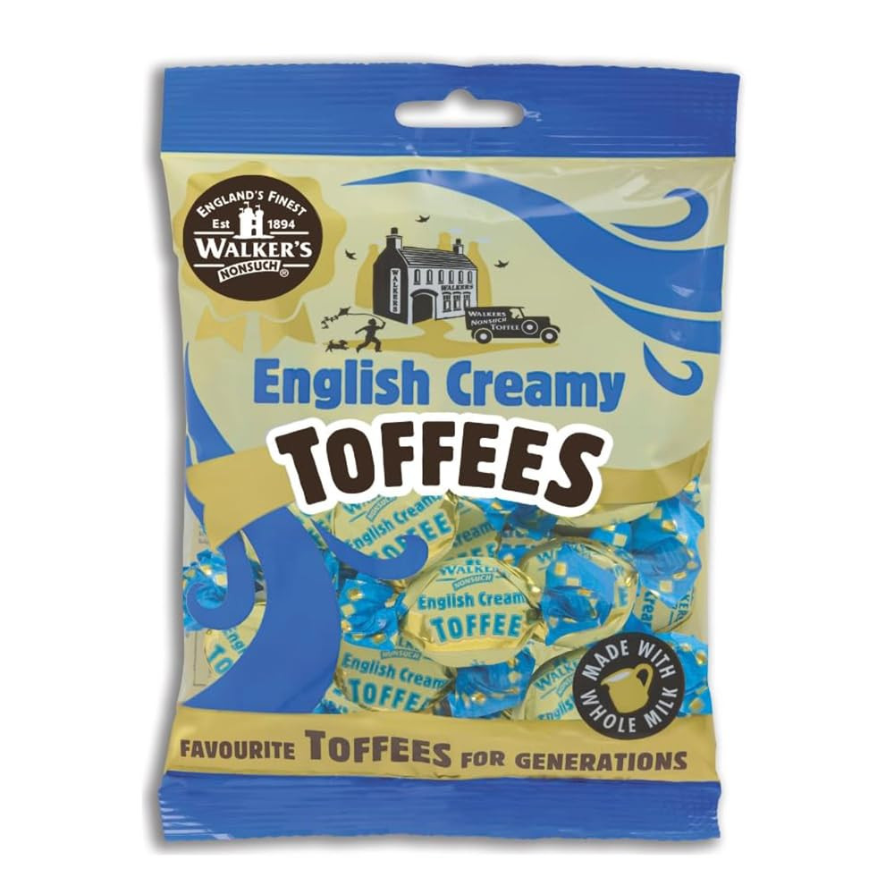 English Creamy Toffees | with Whole Milk & Butter | Imported from UK | Tradition