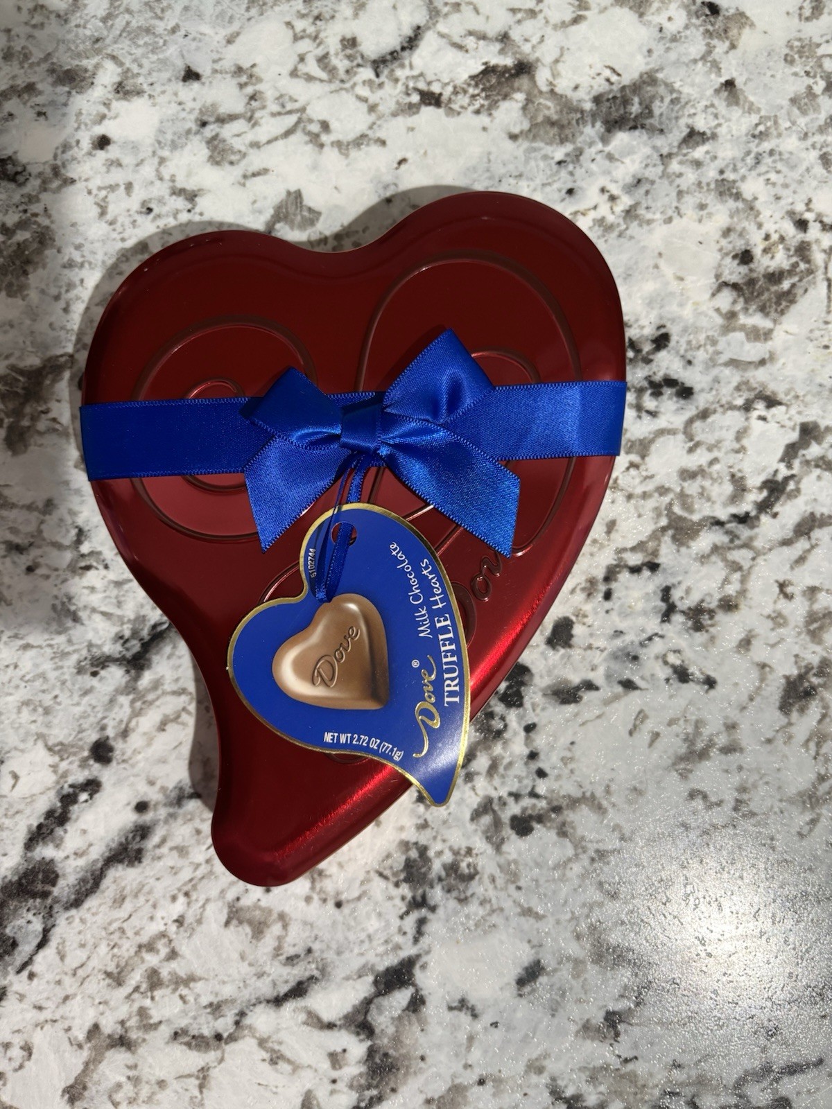 DOVE Milk Chocolate Truffle Hearts Valentine’s Day Candy 2.72oz