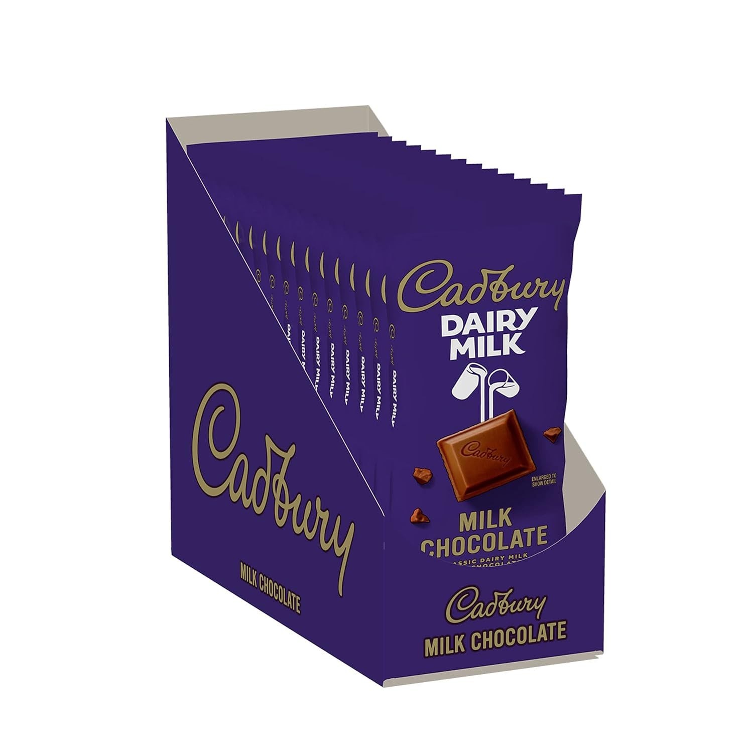 Deliciously Rich DAIRY MILK Milk Chocolate Bars – 3.5 oz x 14 Count Bulk Pack