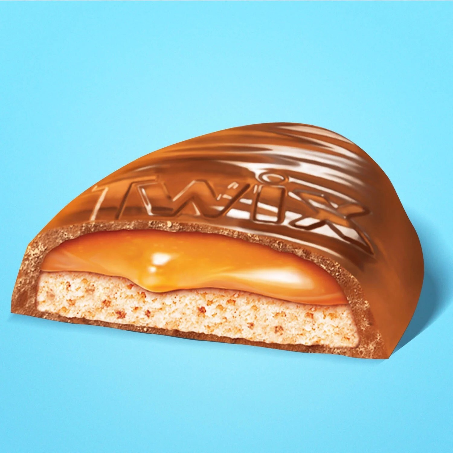 TWIX EGG MILK CHOCOLATE CARAMEL, Individually Wrapped IN POUNDS BAG LIMITED NOW