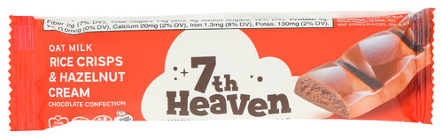7Th Heaven Chocolate Hazelnut Rice Crisps 1.6 oz (Pack of 20)