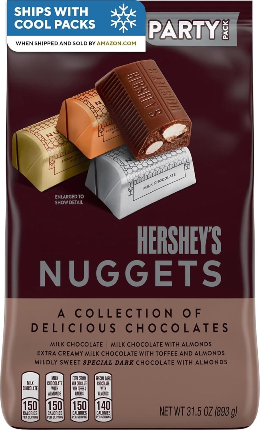 NUGGETS 26 oz Assorted Chocolate Candy – Perfect Treats for Any Holiday Occasion