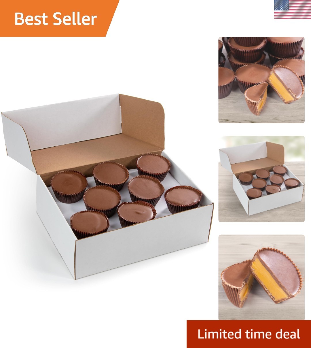 5 lbs of Gourmet Milk Chocolate Peanut Butter Cups – Perfect for Celebrations