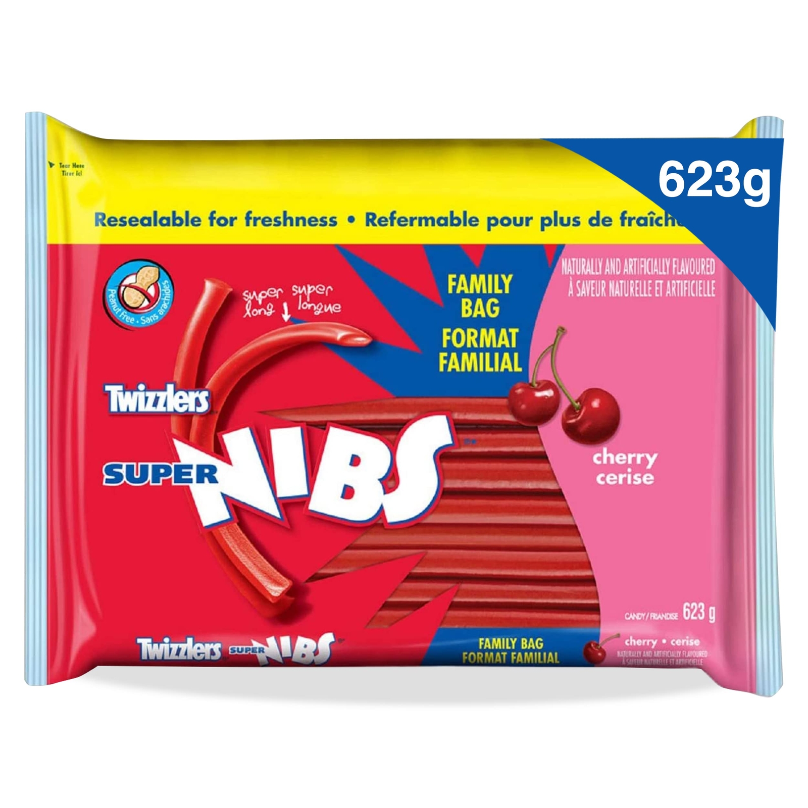1.3 Pound Red Cherry Chocolate Candy Super Nibs Peanut Free Treats