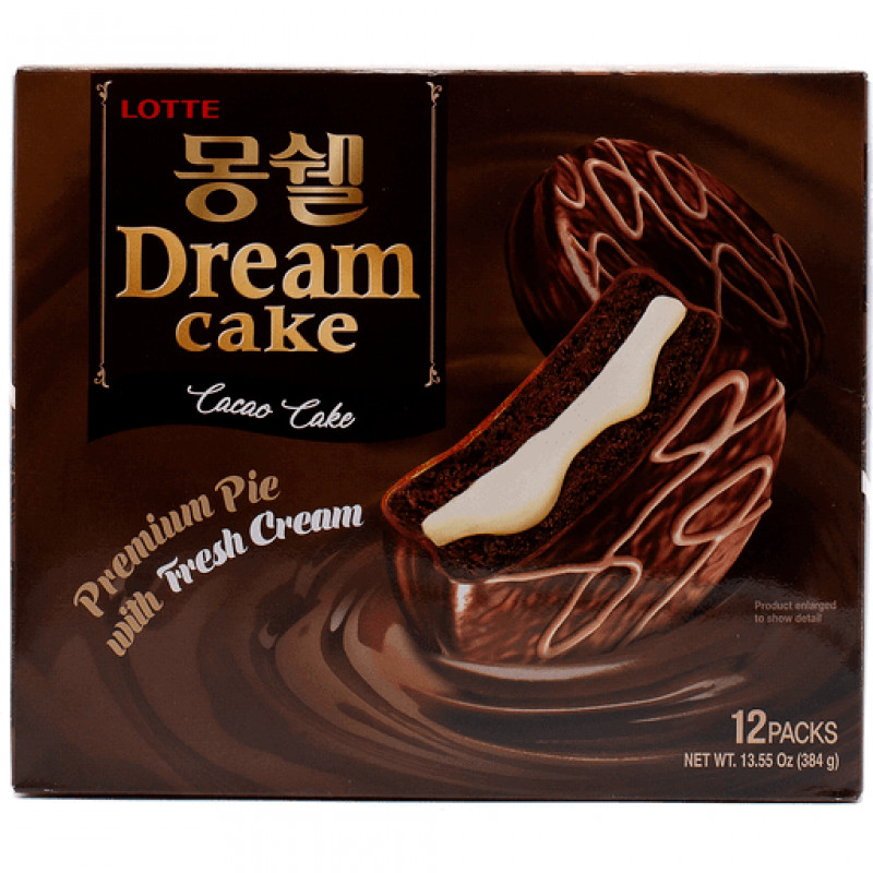 Lotte Dream Cake Cacao ?? 384g (3 pack)