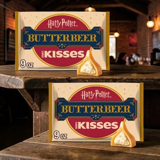 Hershey’s Kisses |Butterbeer| Harry Potter | 2 Pack – 9 oz each