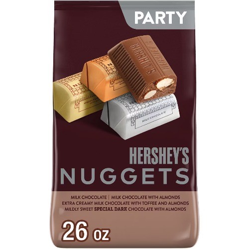 HERSHEY'S Nuggets Assorted Chocolate Candy – 26oz