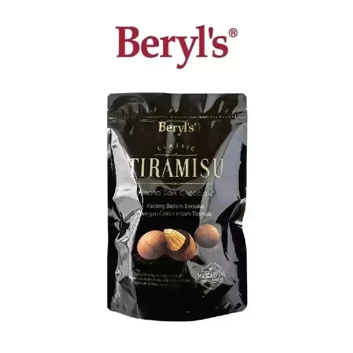 Beryl’s Classic Tiramisu Almond Dark Chocolate 300g Free Shipping World WILD