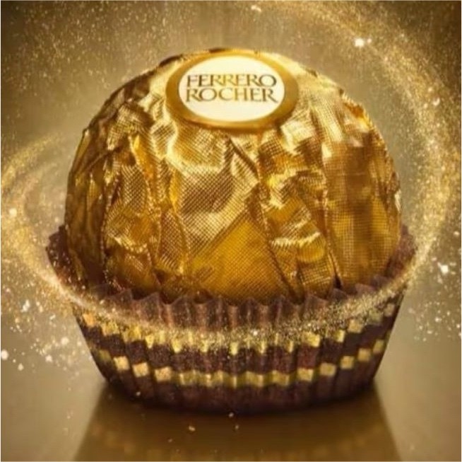 Ferrero Rocher Hazelnut Milk Chocolates 48 Piece Box 600g