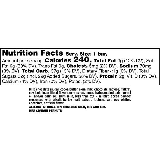 Milky Way Single Chocolate Bar, 1.84 Ounce, 360 Per Case
