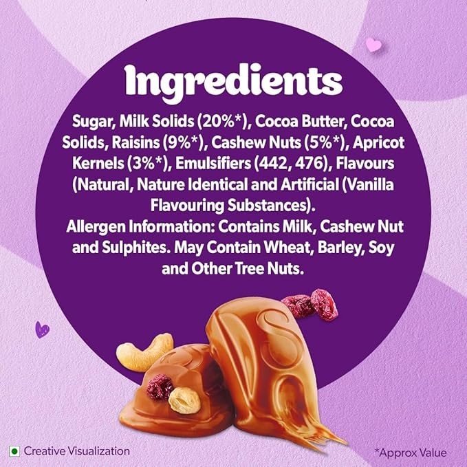 Cadbury Dairy Milk Silk Fruit and Nut Chocolate Bar, 129 Grams | Pack of 5