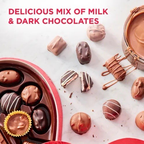 5 Russell Stover PUPPY Assorted Milk & Dark Chocolates – 6 Flavor