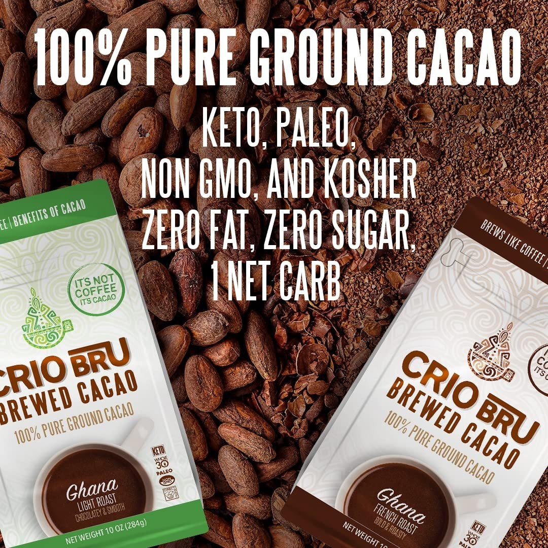 Bold & Roasty Brewed Cacao Ghana French Roast