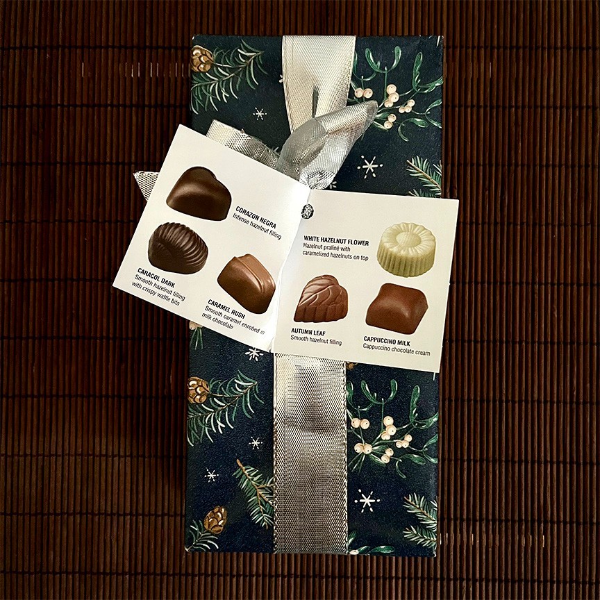 Trader Joe’s Belgian Truffle Ballotin Box Assorted Chocolates Blue Box New 4/26