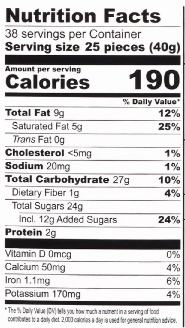 2 Packs Kirkland Signature Milk Chocolate Covered Raisins 3.4 LB Each Pack