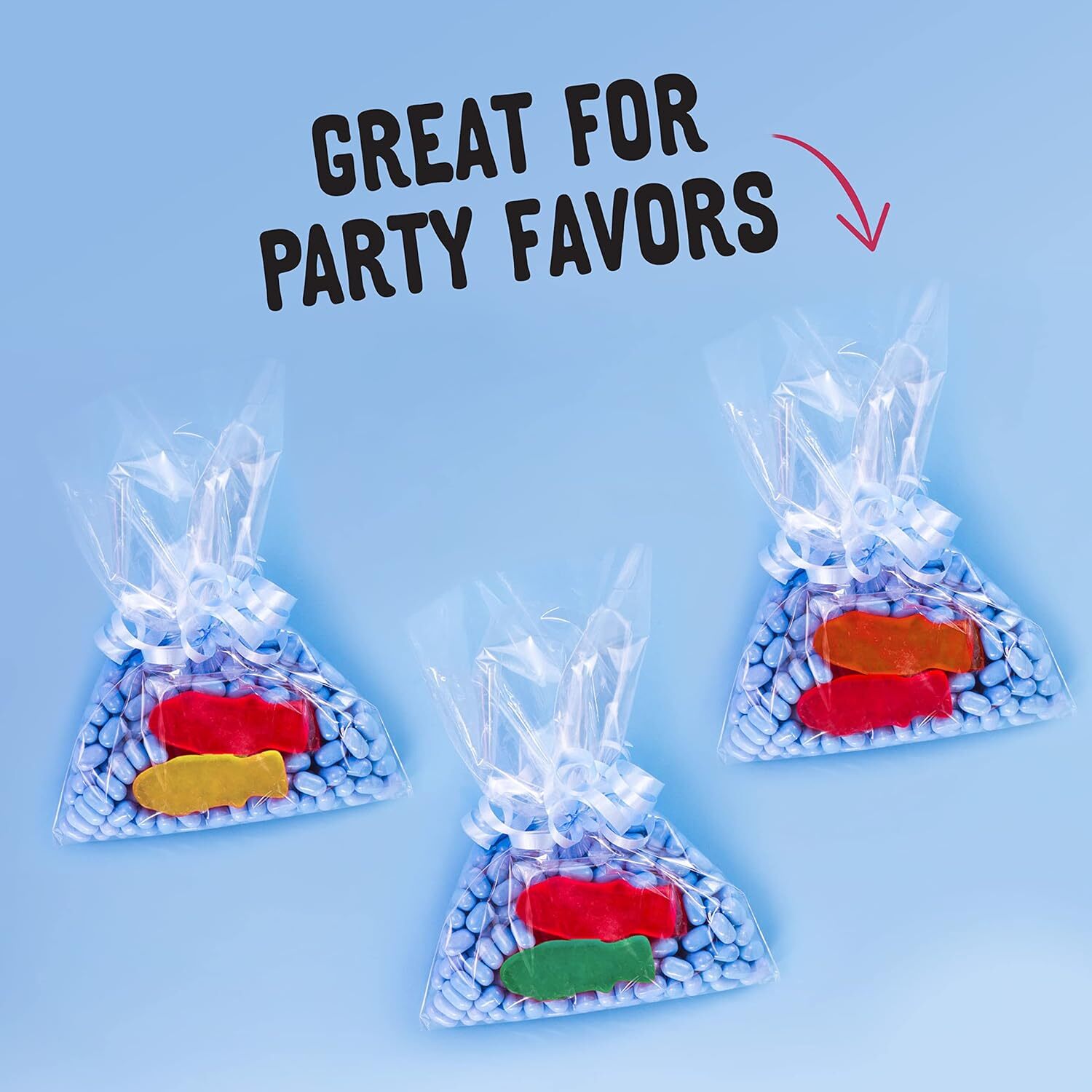 SWEDISH FISH Soft and Chewy CANDY GUMMY , Swedish Fish Assortment, IN POUNDS BAG