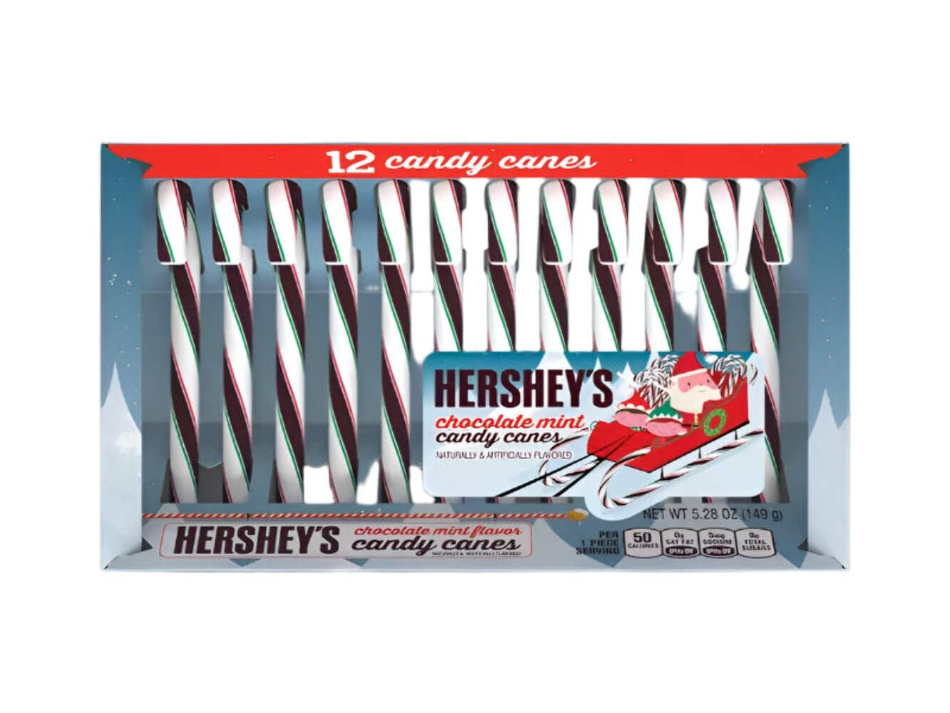 Candy Canes – Chocolate Mint – 12 Count