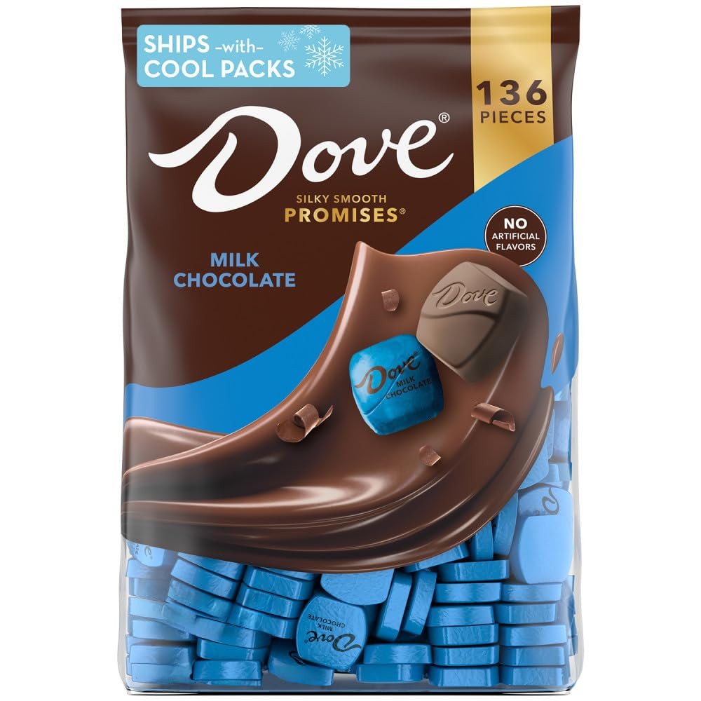 PROMISES Milk Chocolate Candy Individually Wrapped Bulk Pack (38.09 Oz, 136 Piec