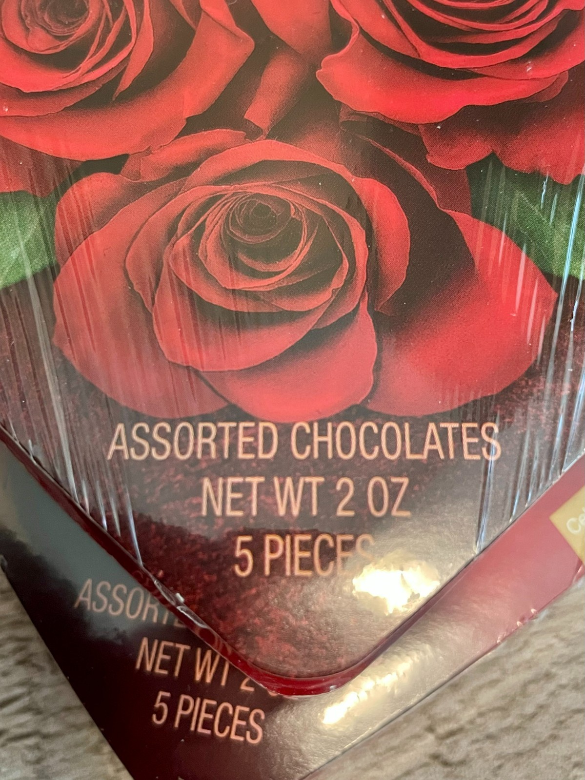 Valentines Chocolate Truffles 2 oz. Lot of 10 Rose Floral Heart Boxes BB 5/27
