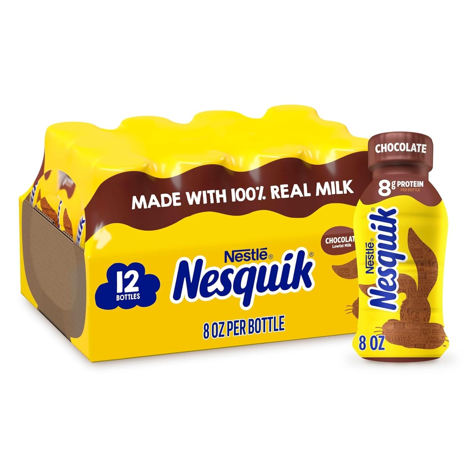 Chocolate Lowfat Milk Ready to Drink 12 Pack of 8 fl oz Packaging May Vary