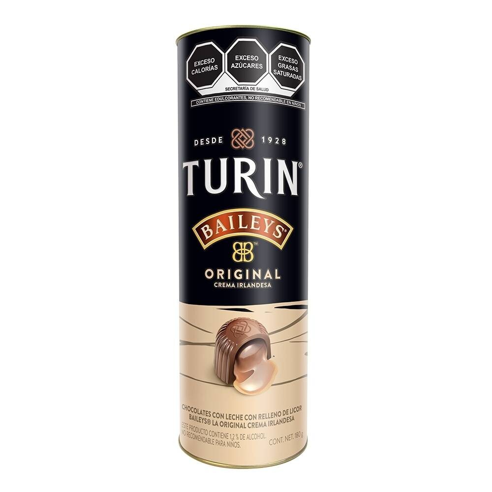 Turin Milk Chocolates filled with Baileys Irish Cream, Net 7 Oz………..