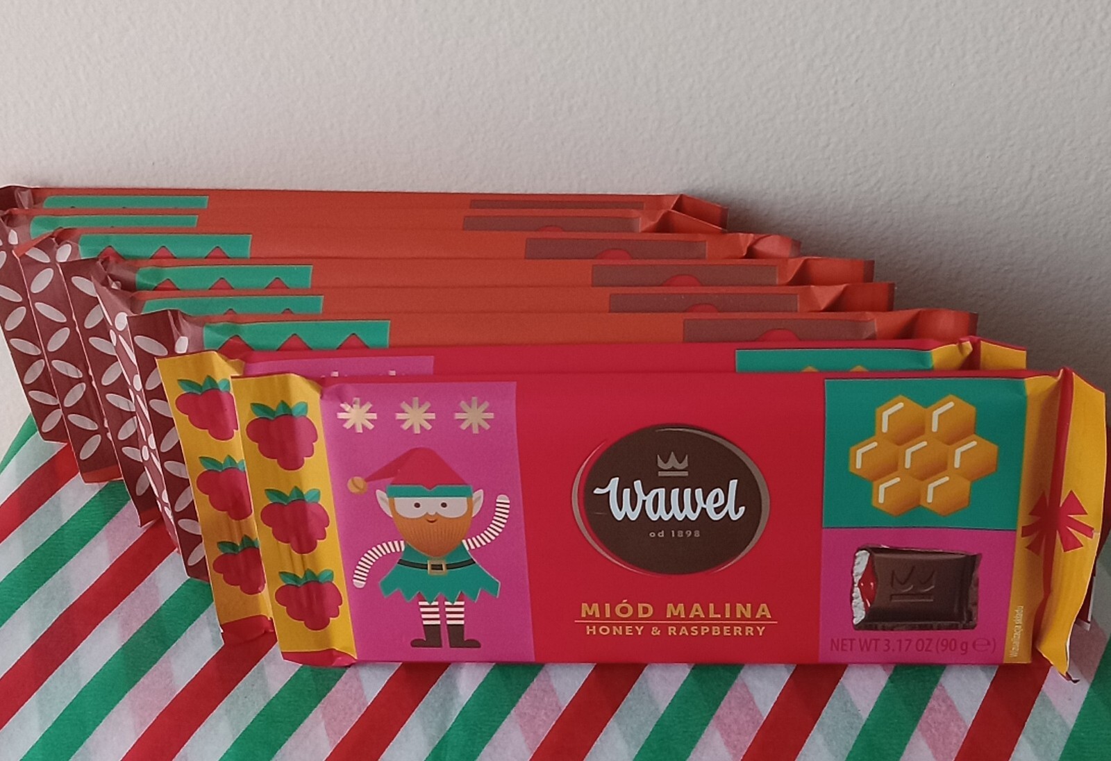 Chocolate – Raspberry, Honey filled Candy Bar