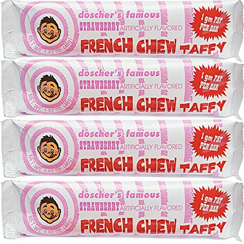 Doscher’s Strawberry French Chew Taffy Similar To Turkish Taffy