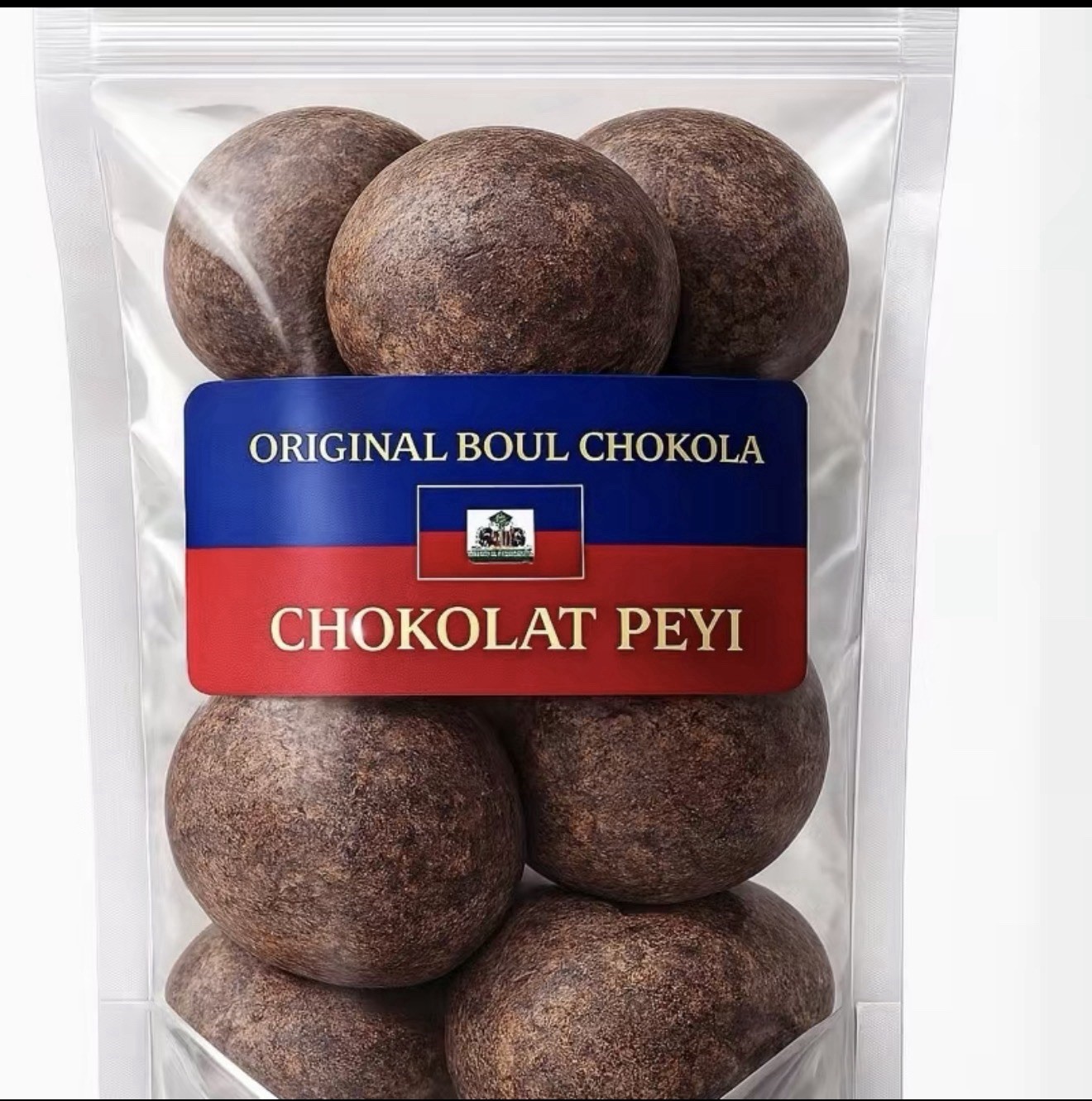 Haitian Cocoa Chocolate Balls Natural Raw 100% Cocoa Balls