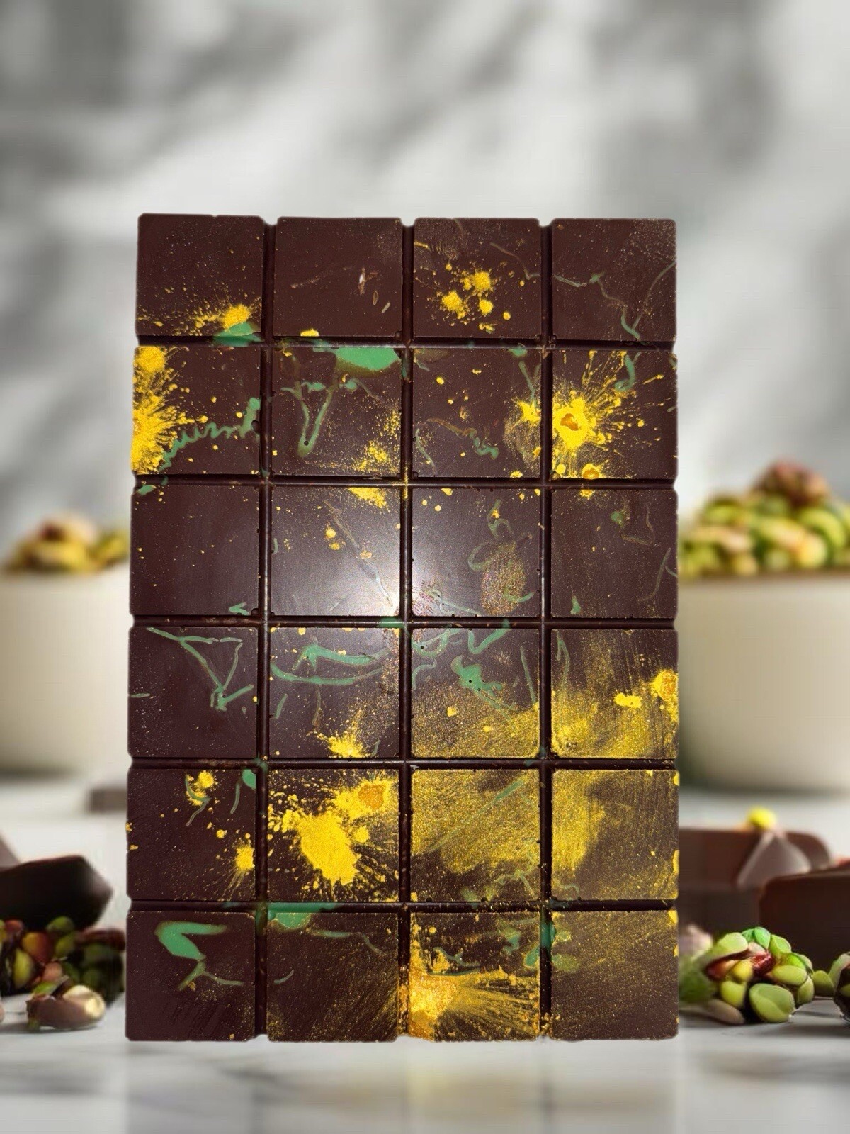 Viral Dubai Kunafa Pistachio Chocolate Bar