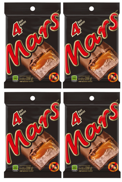 4 x 4 Pk Mars Chocolate Full Size Bars 16 Bars Fast Shipping IEXP 2025/09