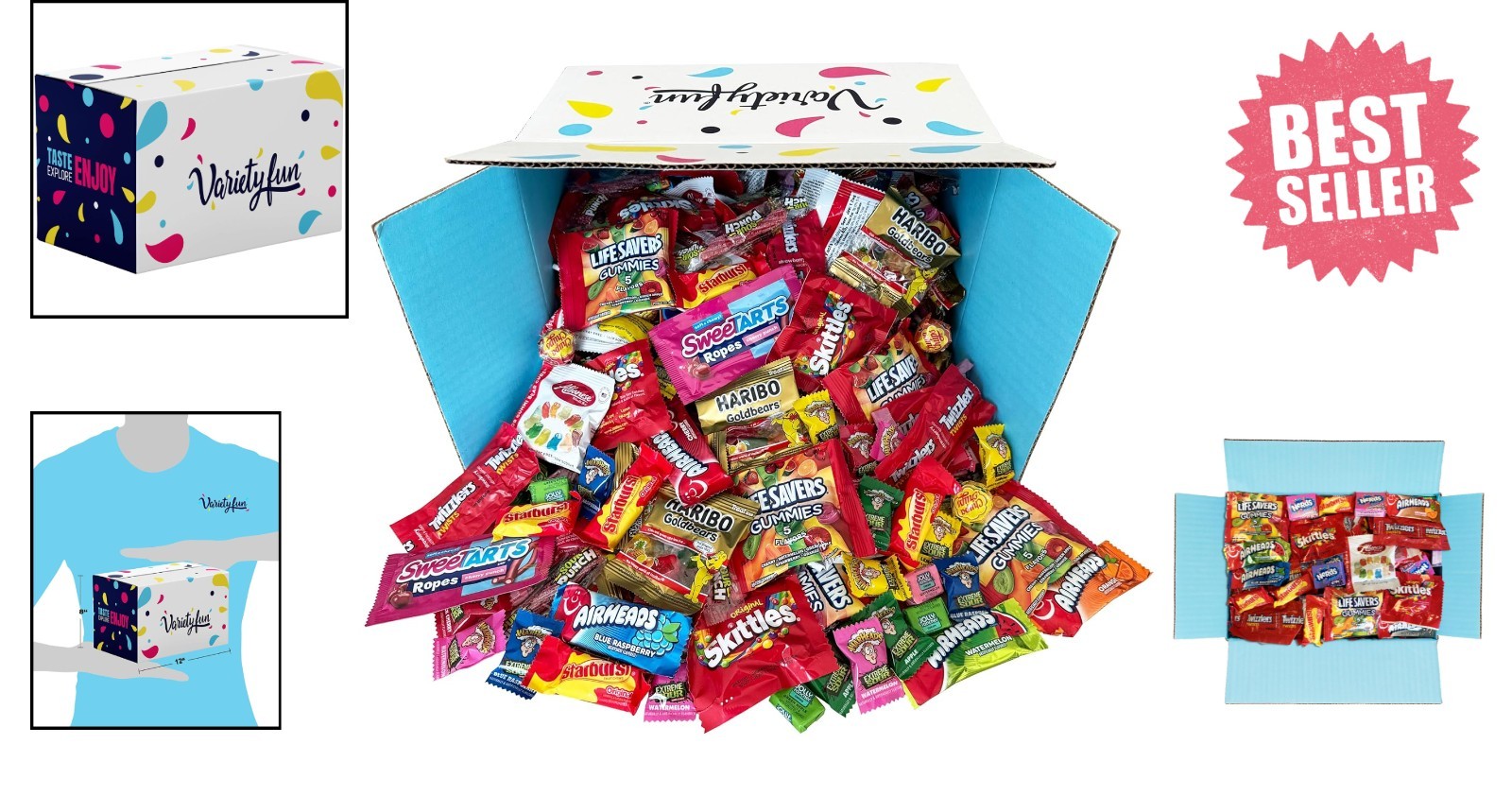 Delightful 96 Oz Halloween Assorted Candy – Try Skittles, Jolly Ranchers!