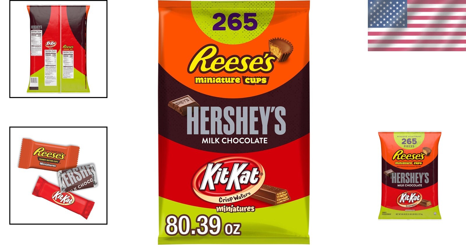 KIT KAT & REESE’S Bulk Chocolate Candy Variety – Perfect for Celebrations!