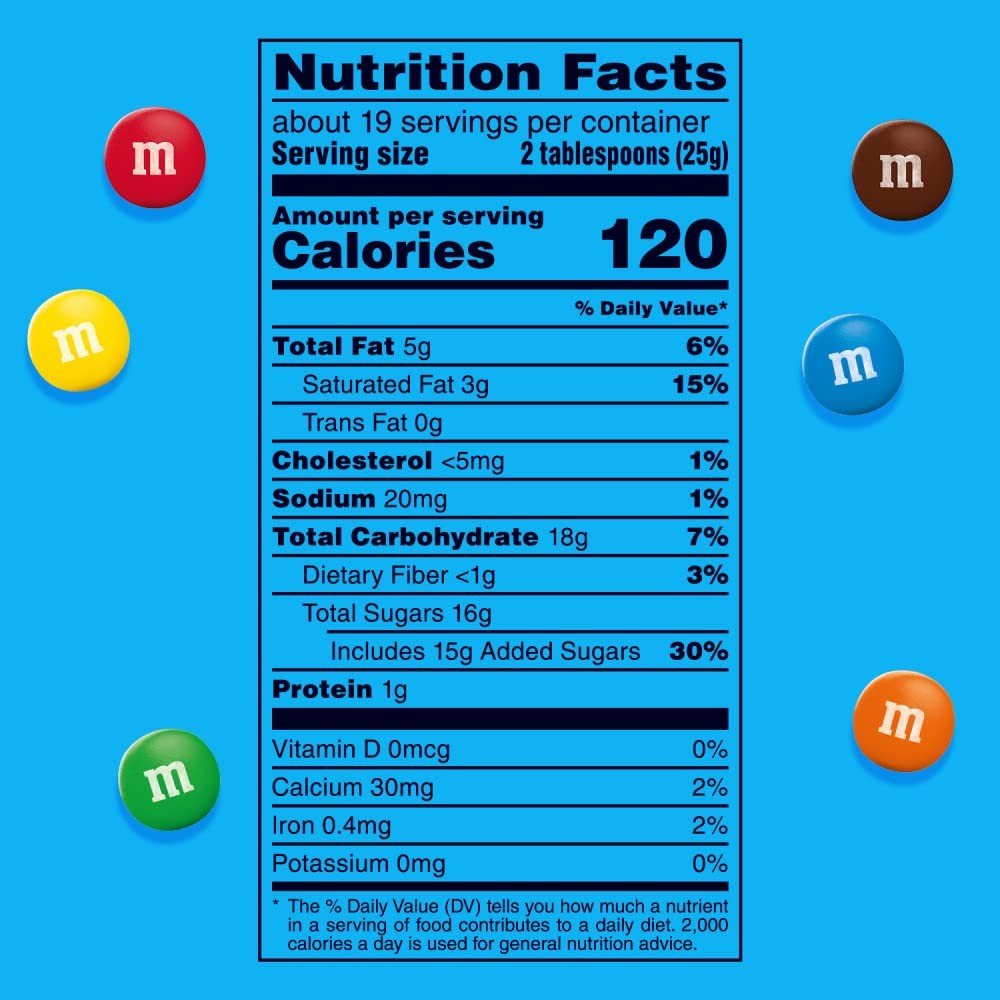M&M’S MINIS Milk Chocolate Candy Assortment, Family Size, 16.9 oz Resealable Bul
