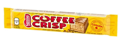 Nestle Coffee Crisp Chocolate Bar, 50g (3 Pack)