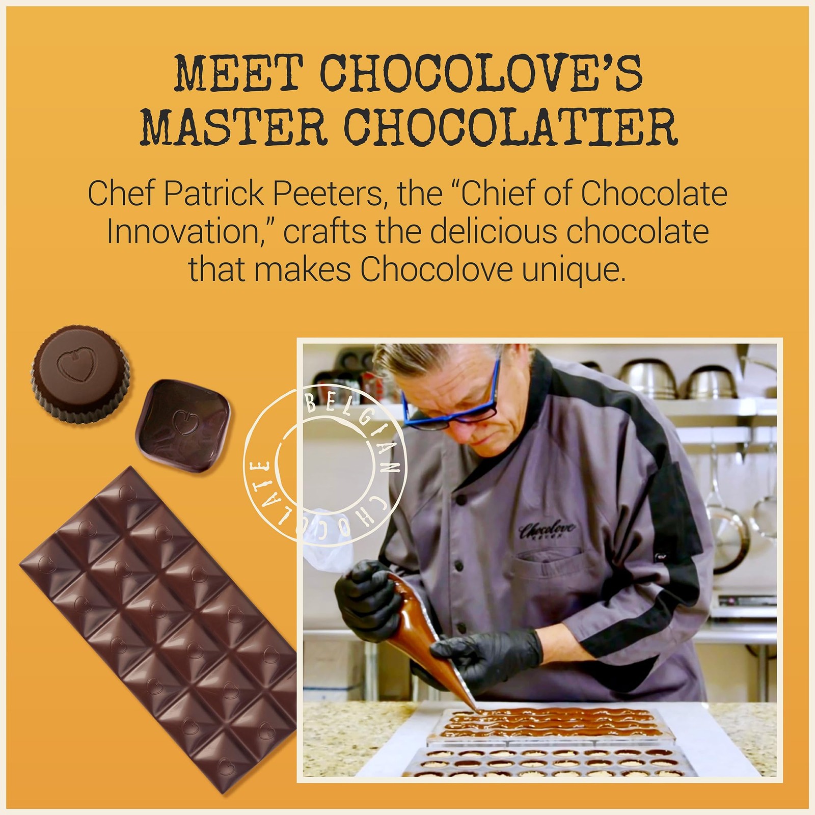 (Pack of 30) Chocolove Peanut Butter Cups Dark Chocolate Cups 1.2 Oz