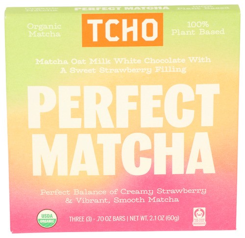 Tcho Bar Chocolat Perfect Matcha 2.1 oz (Pack of 10)