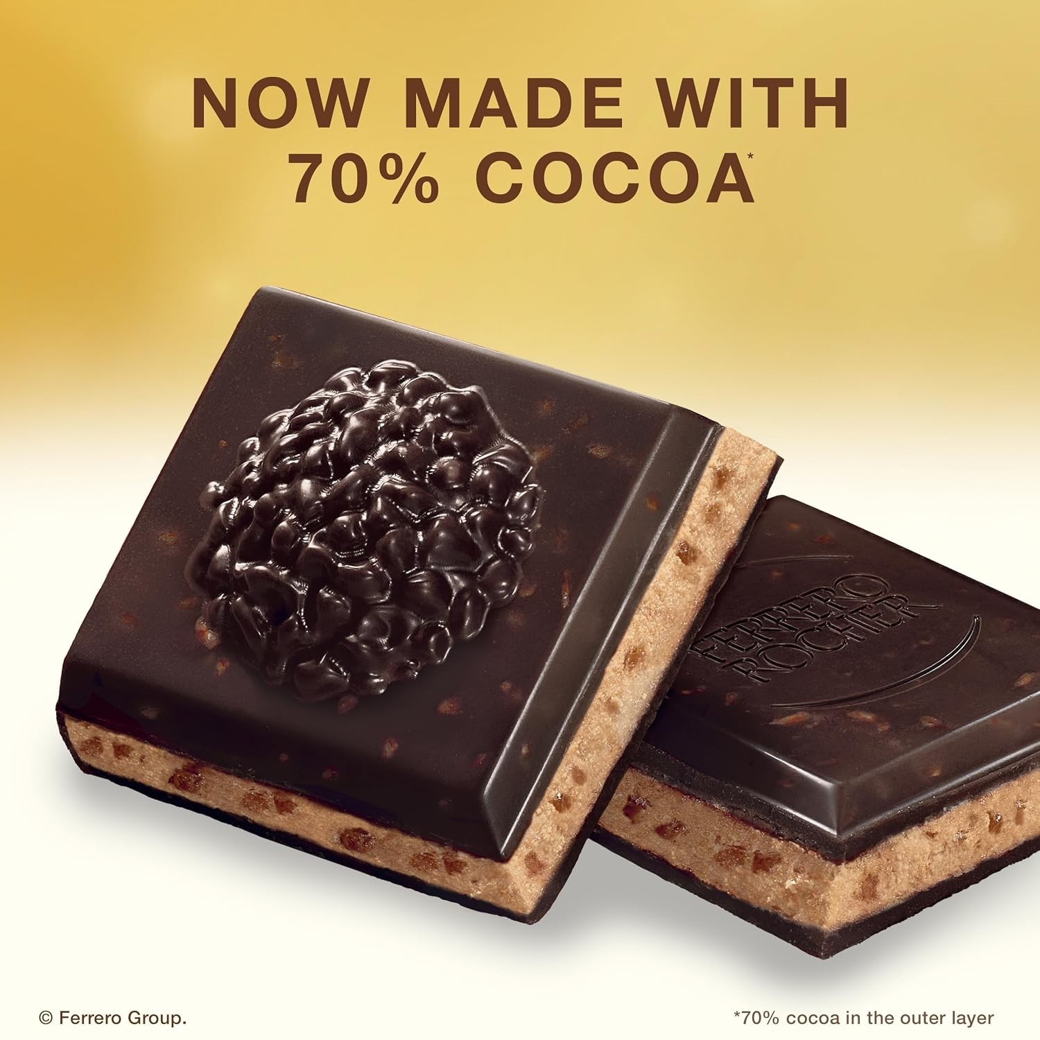 Chocolate Bars, 8 Pack, Dark Chocolate Hazelnut and Crunchy Salted Caramel, ​…