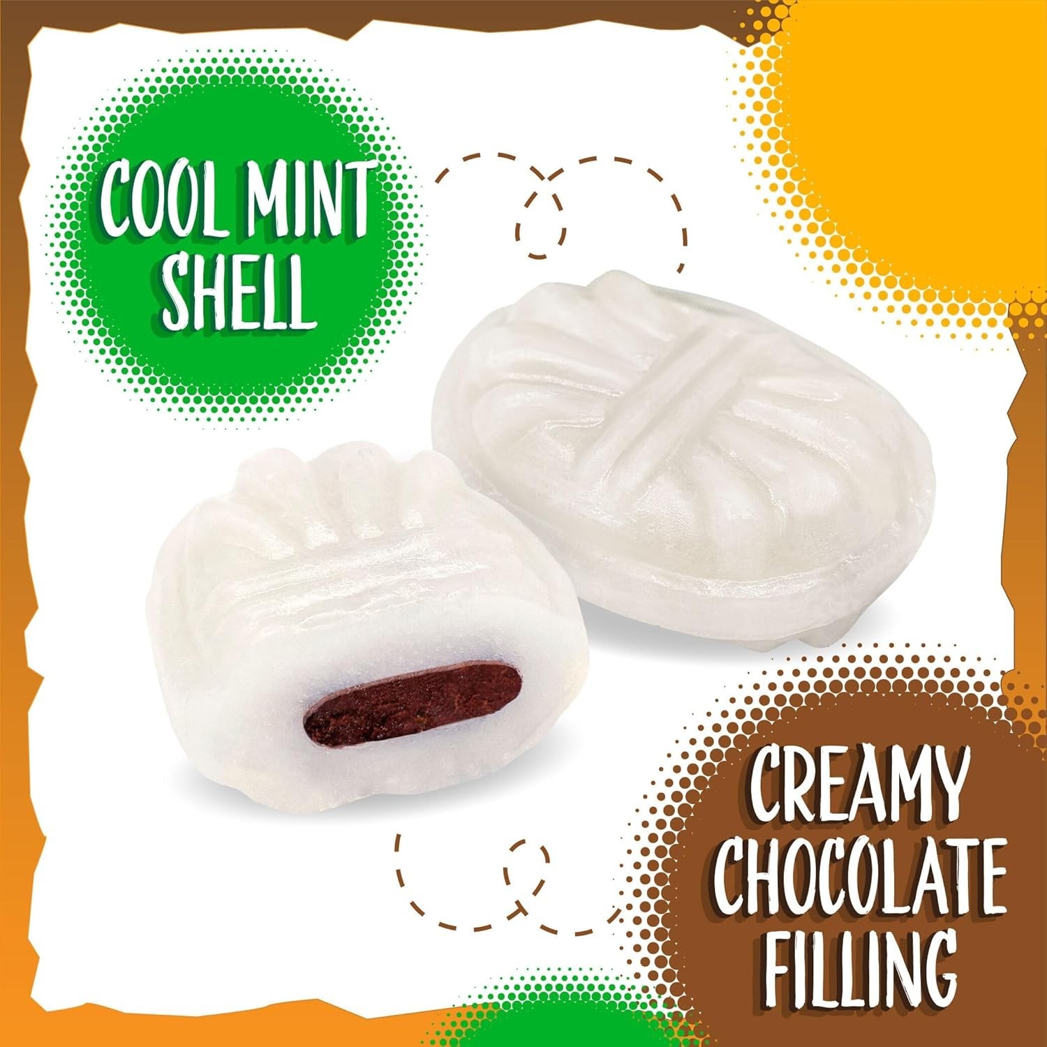 Individually Wrapped Arcor Chocolate Filled Mints – 2 Pound Bag, 165 Count