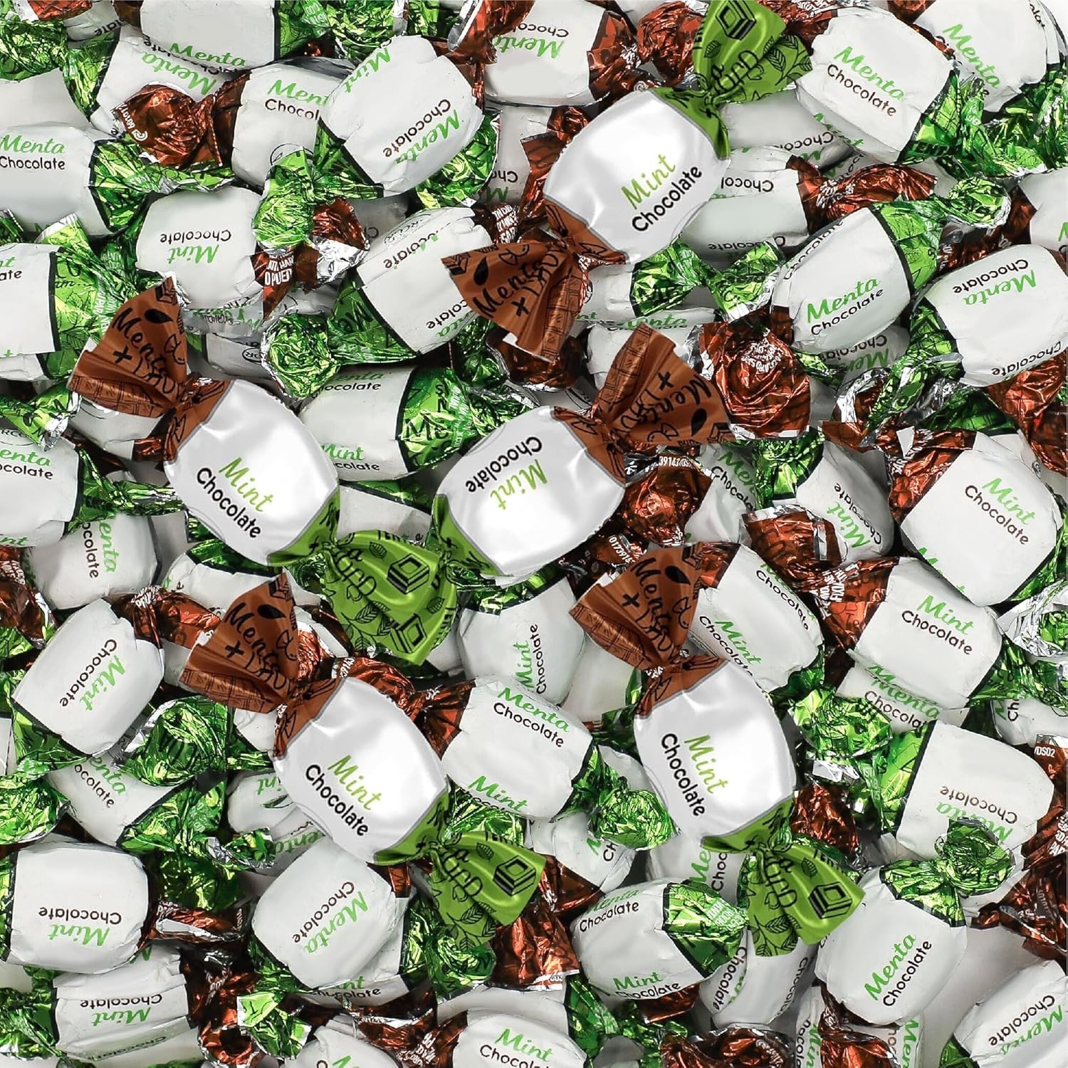 Individually Wrapped Arcor Chocolate Filled Mints – 2 Pound Bag, 165 Count