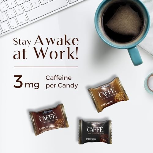 Assorted Coffee Candy – 2.2 lb Bulk Bag, Espresso, Macchiato, Cappuccino Flavors