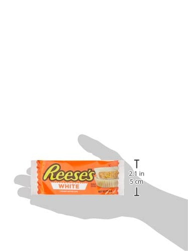 White Creme Peanut Butter Cups, 1.5 Oz, 24 Count